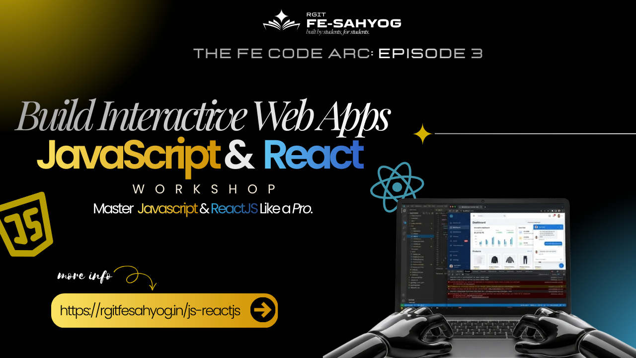 JavaScript & React Workshop - Fe Sahyog
