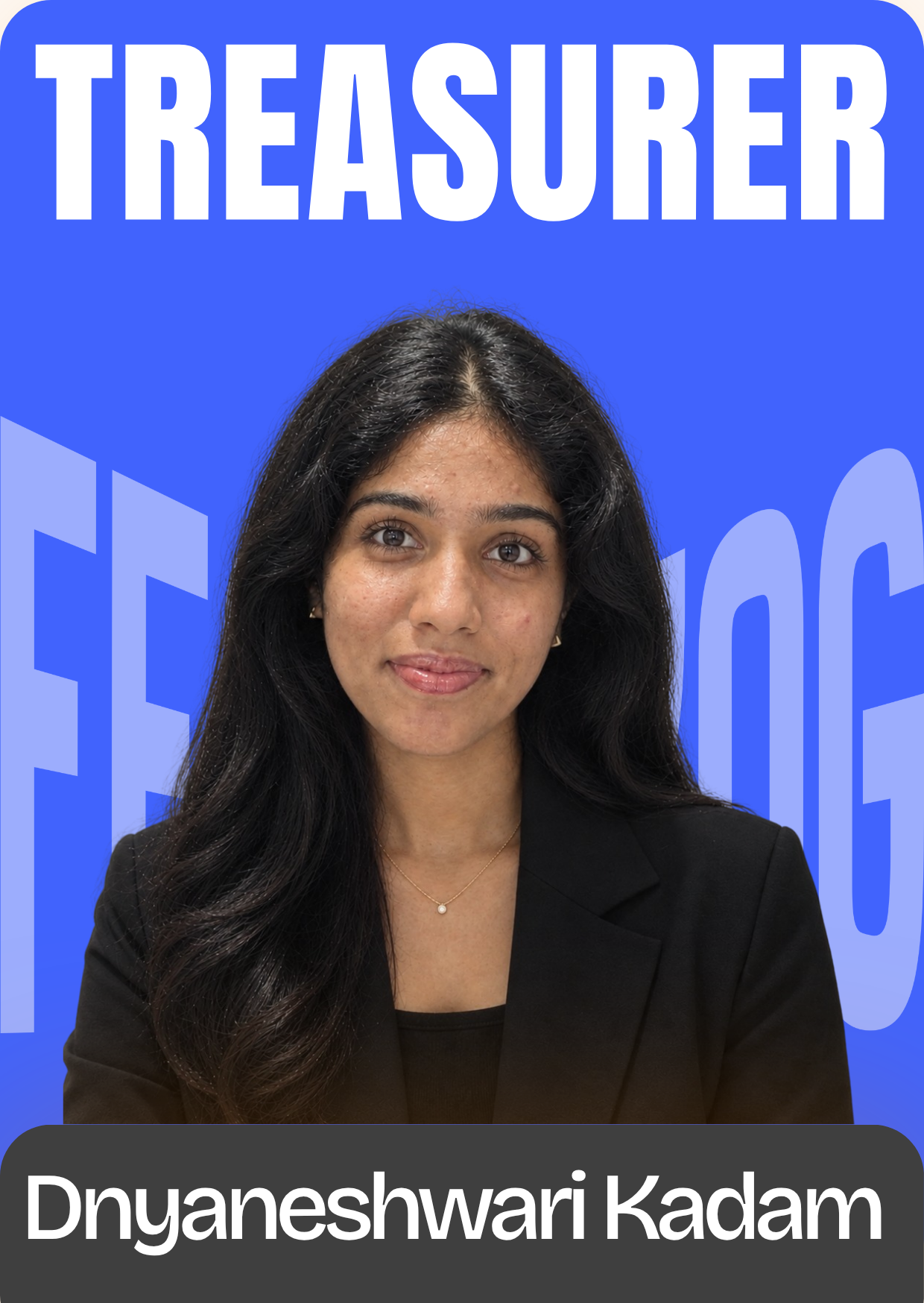 Dnyaneshwari Kadam - Treasurer