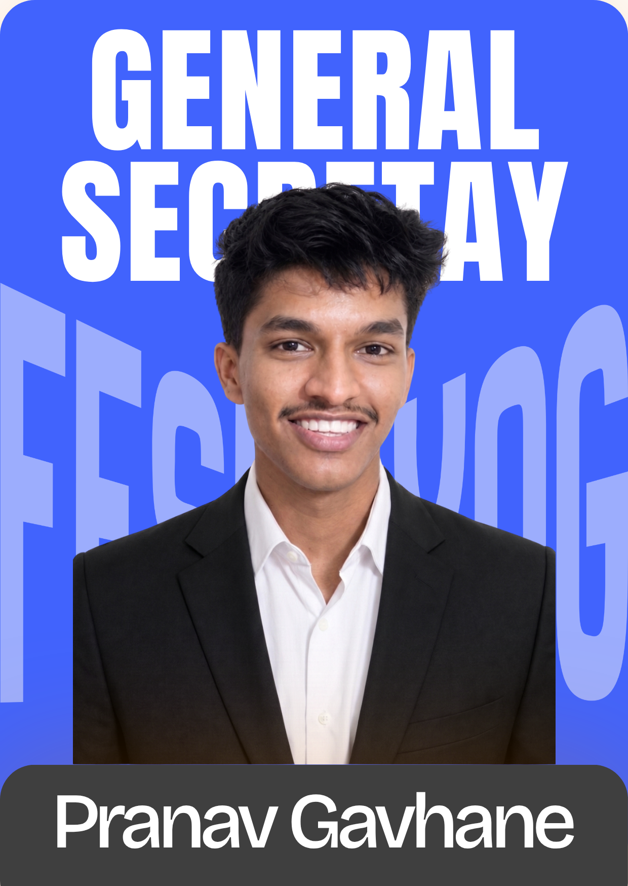 Pranav Gavhane - General Secretary